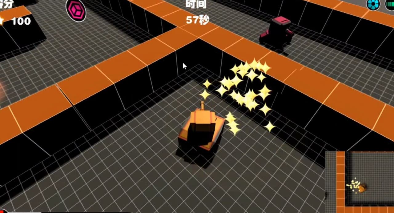 Tank maze screenshot 3