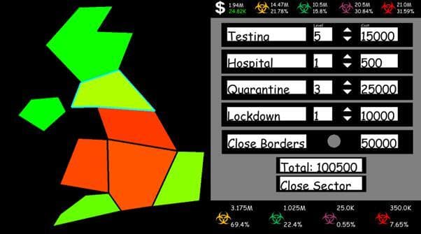 Pandemic Simulation (Joseph Hutchinson)