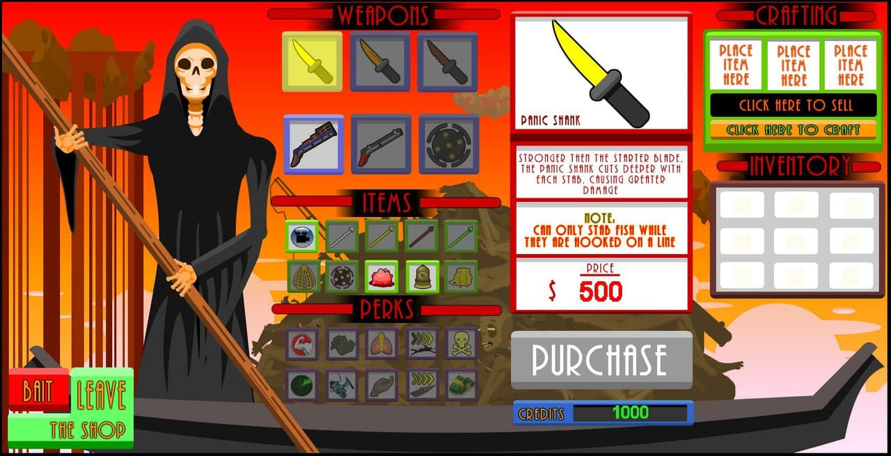 Nightmare Fishing Tournament (2D)! screenshot 2