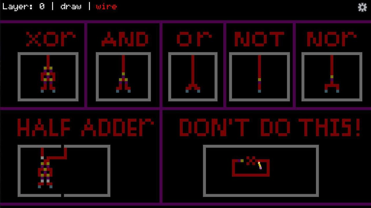 Wire~game screenshot 2