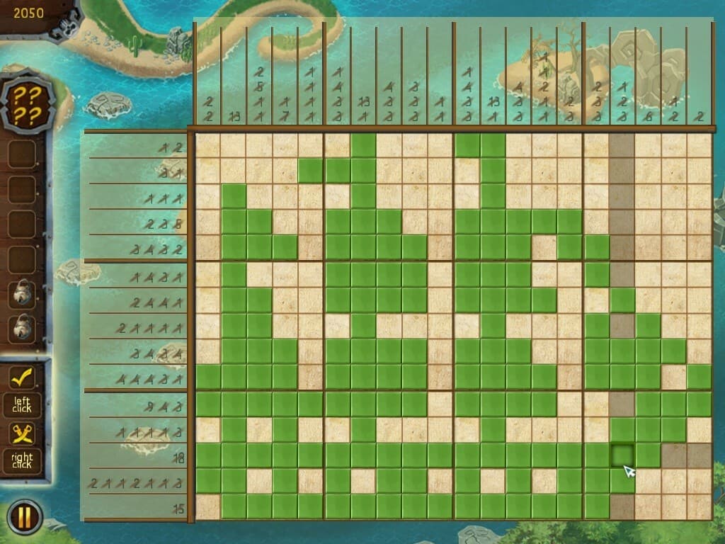 Fill and Cross Pirate Riddles 2 screenshot 2
