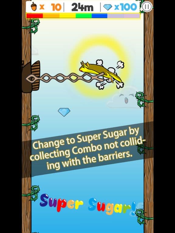 Fly ! Sugar: flying squirrel