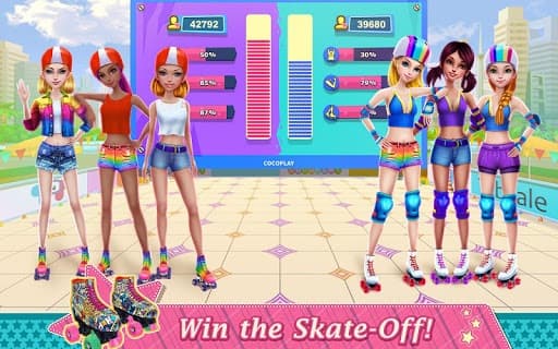Roller Skating Girls - Dance on Wheels screenshot 5