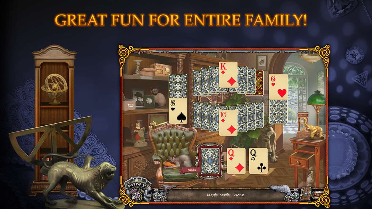 Solitaire Mystery: Stolen Power screenshot 6
