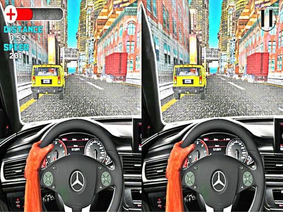 VR - Crazy Traffic ( Bike and Car ) Racing screenshot 4