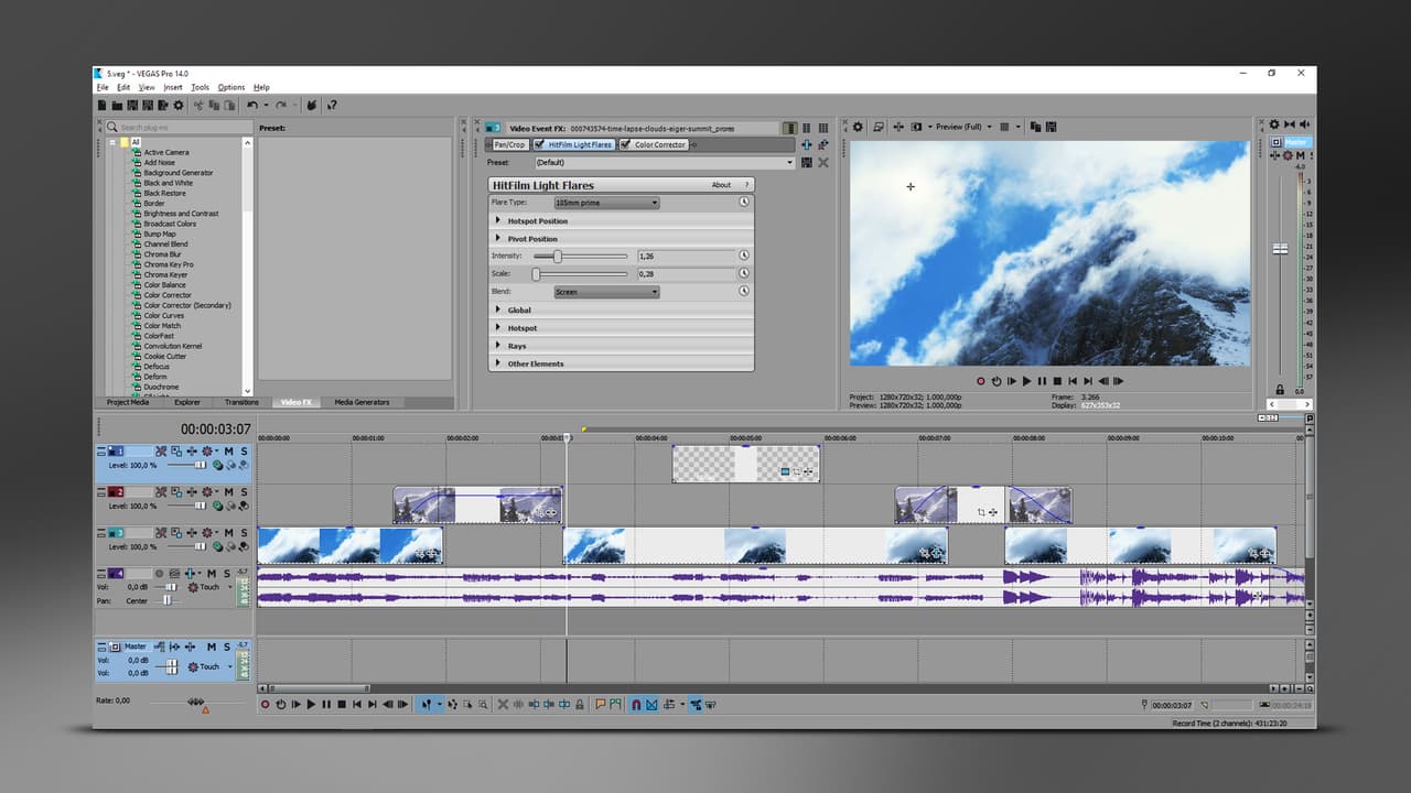 VEGAS Pro 14 Edit screenshot 2