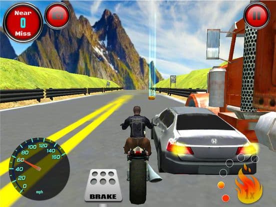 Motorbike Highway Racing 3D screenshot 4