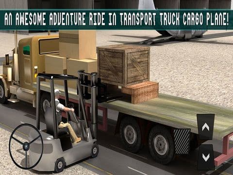 Transport Truck Cargo Plane 3D screenshot 2