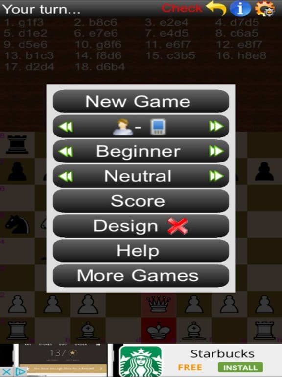 Chess -- Lite
