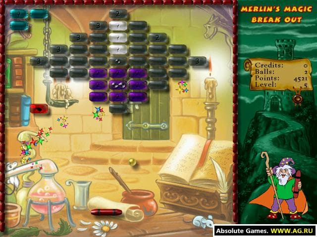 Merlins Magic Break Out screenshot 4