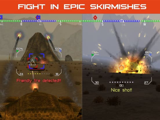 Tank Combat: Future Battles of Iron Force 3D screenshot 4