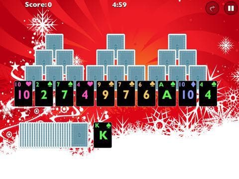 Tri Xmas Tree Solitaire screenshot 3