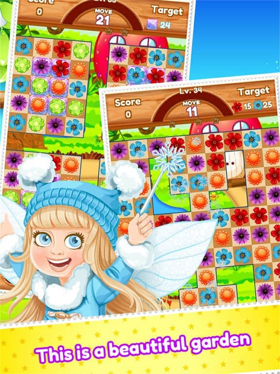 Blossom Garden Crush Paradise screenshot 5