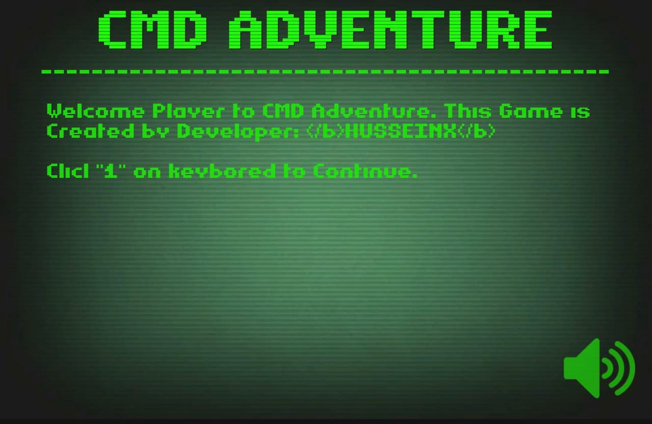 CMD - AdentureGame