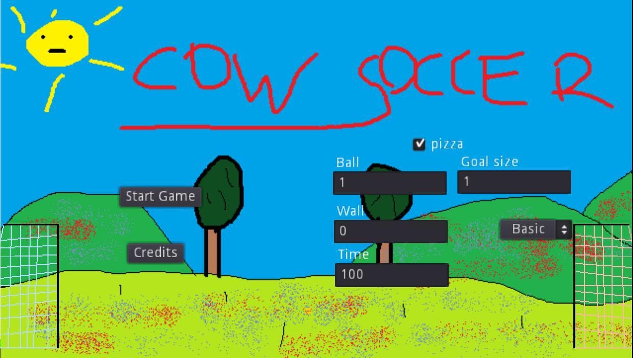 Cow Soccer DELUXE EDITION screenshot 2