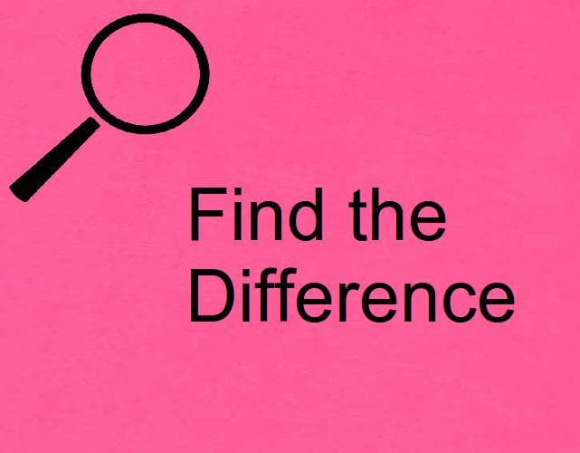 Find The Difference (Demo)