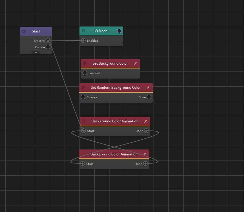 Background color Nodes (Buildbox) screenshot 2