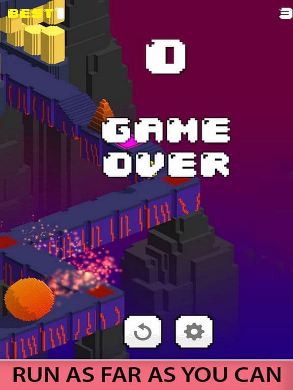 Blocky Temple: Endless Run screenshot 3