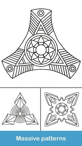 Fidget Spinner Coloring Books screenshot 5