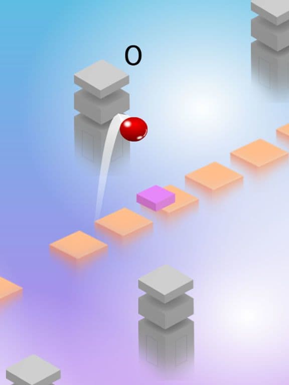 Red Ball Roll Bounce - Dont Touch The Spikes screenshot 2