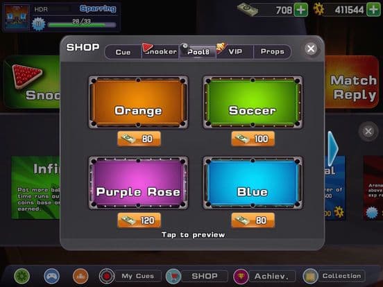 SNOK-World best online multiplayer snooker game! screenshot 5