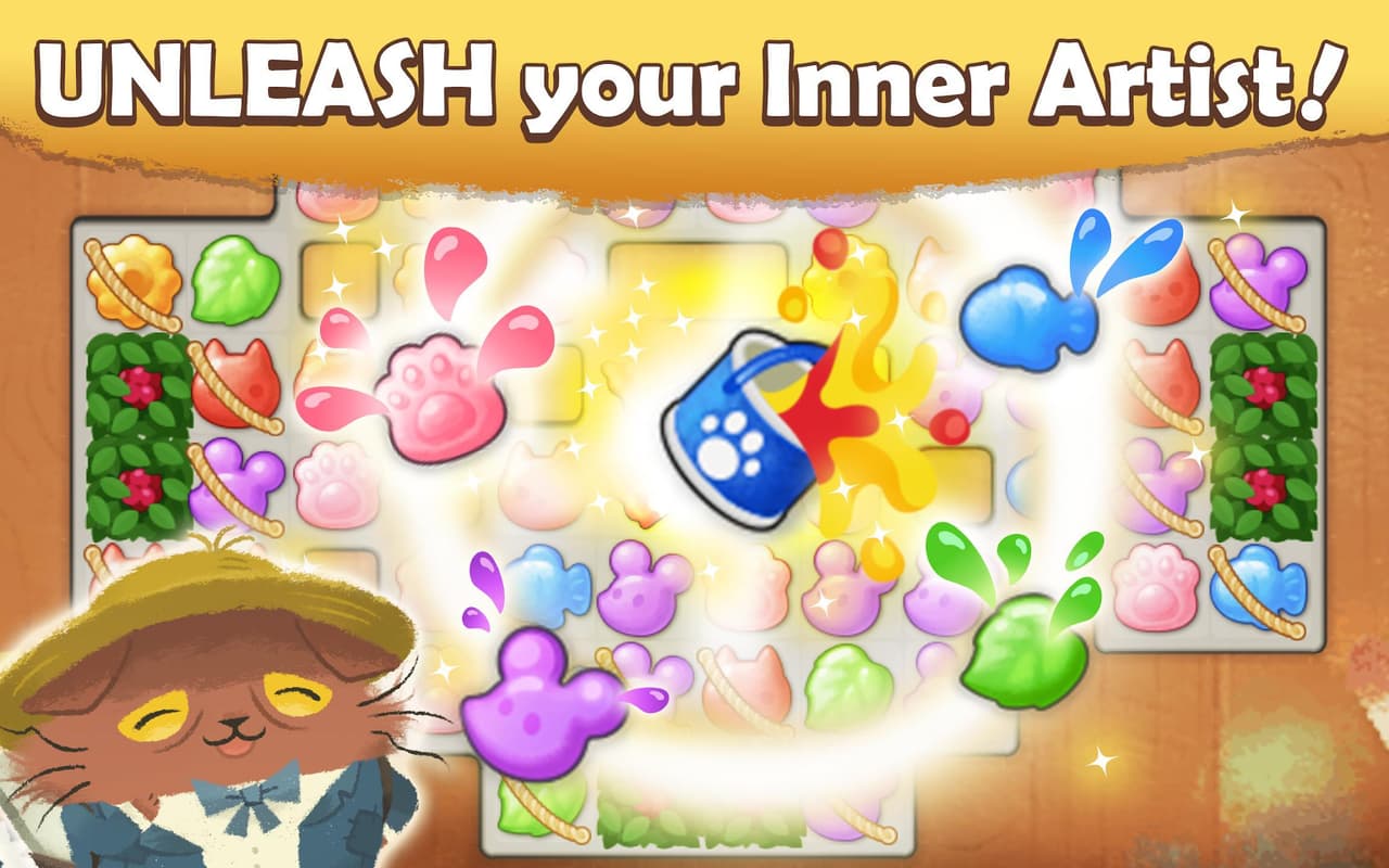 Cats Atelier - A Meow Match 3 screenshot 4