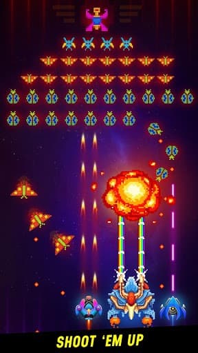 Space Shooter: Galaxy Attack screenshot 2