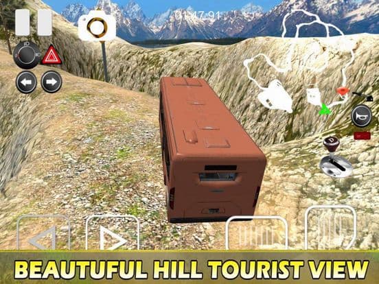Hill Bus Tourist Game 3D screenshot 3