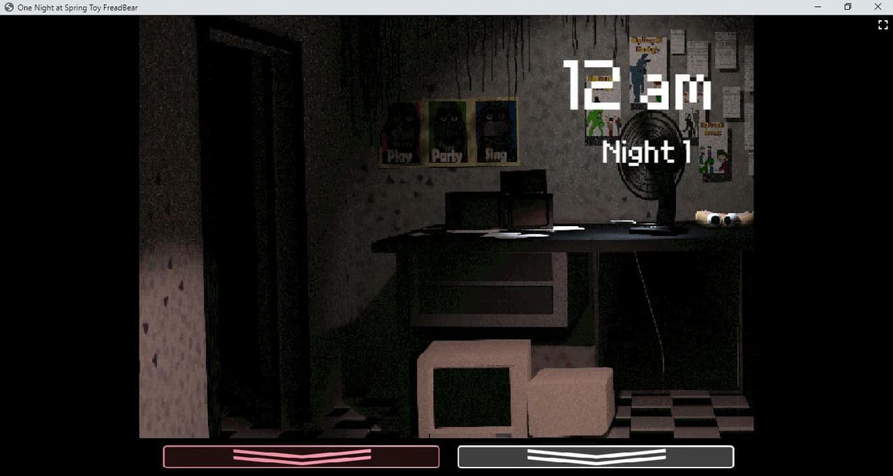 One Night at Spring Toy Freadbear screenshot 3
