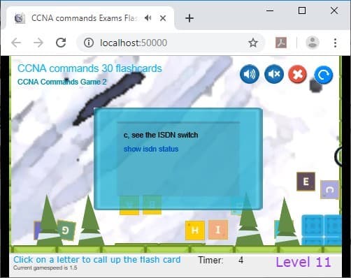 CramFLASH CCNA router commands 30 Random FlashCards