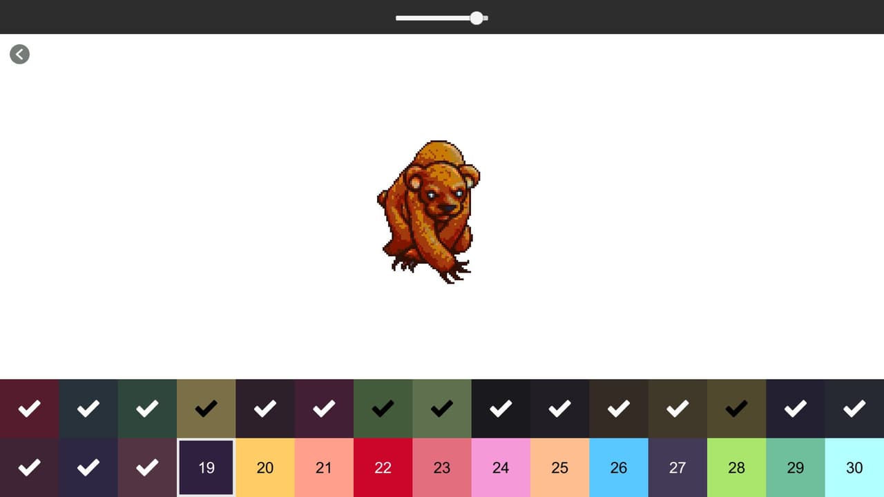 RETRO-PIXEL COLOR PALETTE: Color by Number screenshot 3
