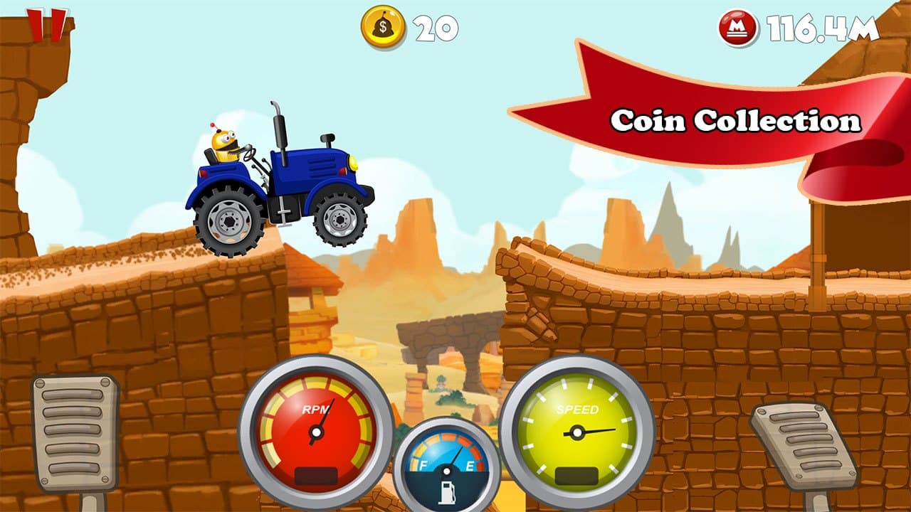 Tractor Games Toto Race Desert screenshot 4