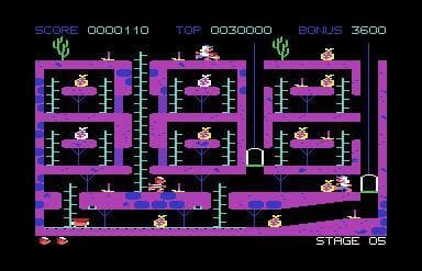 Bagman Strikes Back (C64) screenshot 4