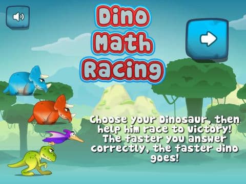 Dino Math Racing screenshot 2