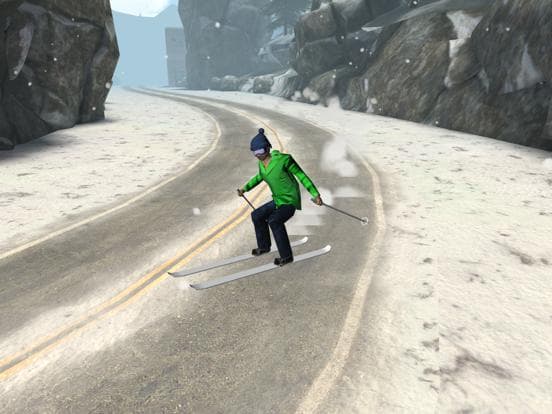 Cross Country Skiing - 3D Winter Mountain Championship Sport Racing Simulator Pro screenshot 3