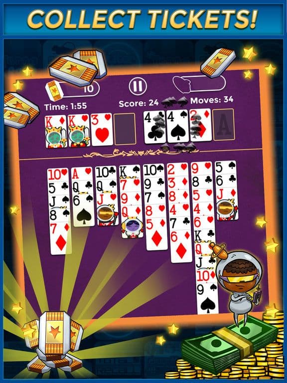FreeCell Cash Money App screenshot 3