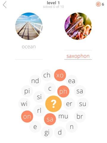 Word Rings Puzzle screenshot 2
