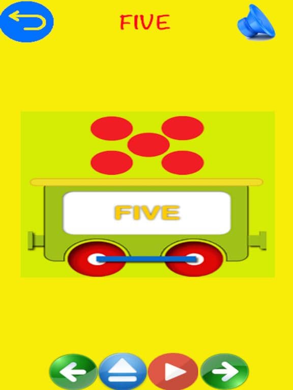Kids Math Learning With 123 Number Counting Flash Cards-vocal Memory Game