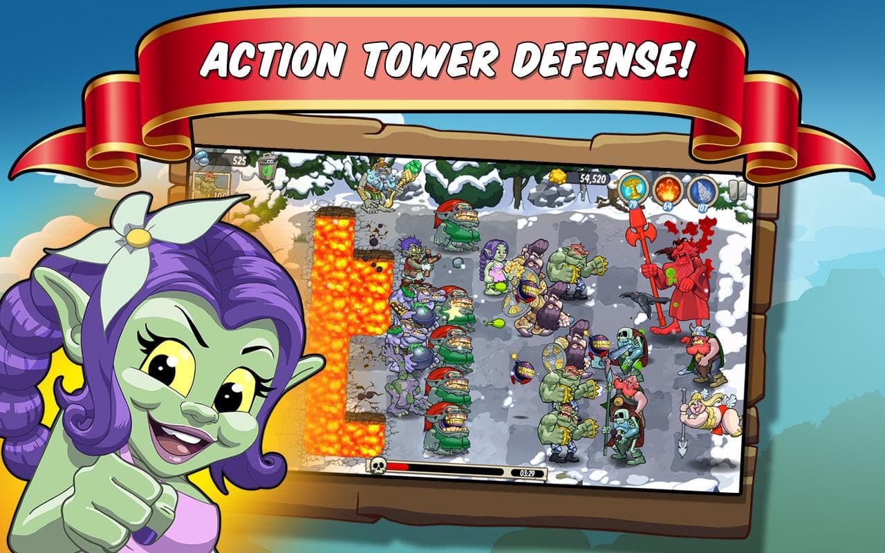 Trolls vs Vikings screenshot 2