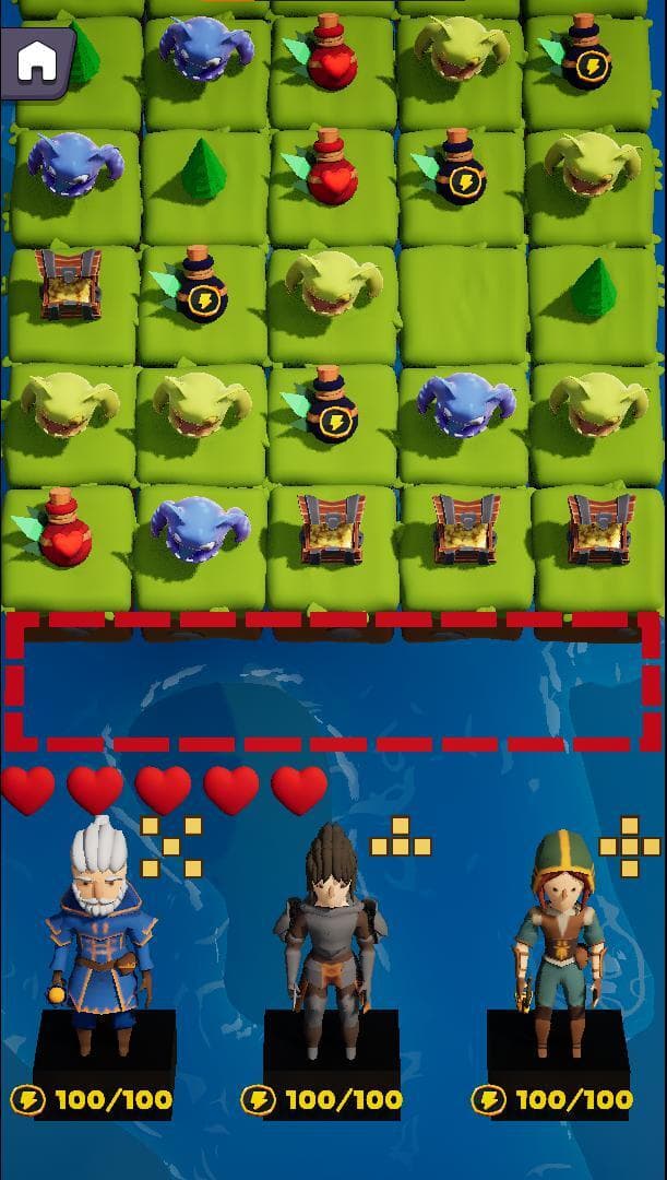Tile Heroes defense screenshot 2