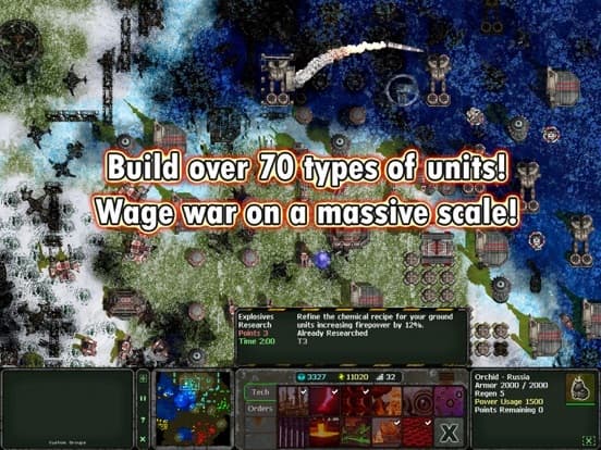 Land Air Sea Warfare HD RTS screenshot 3