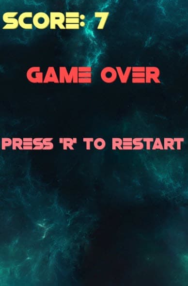Asteroids Game (jacBeeGood) screenshot 4