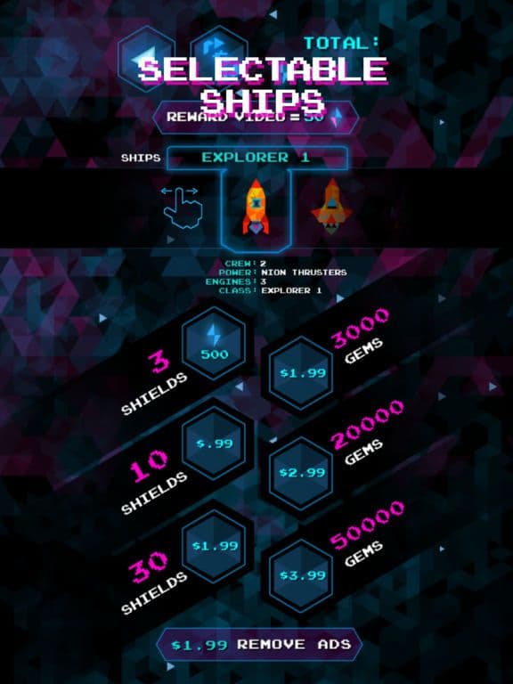 Trixel Rocket screenshot 4