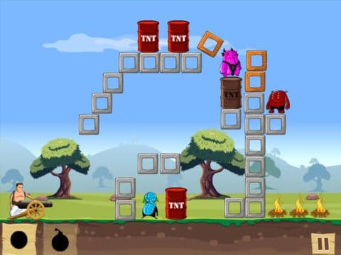 Cannon Master Go! Free - Addictive Physics Arcade Game screenshot 2