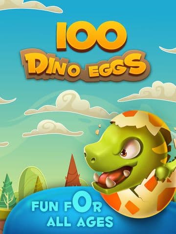 100 Dino Eggs - Prehstoric Dinosaur Physics Brain Teasing Puzzle for Kids and Adults screenshot 2