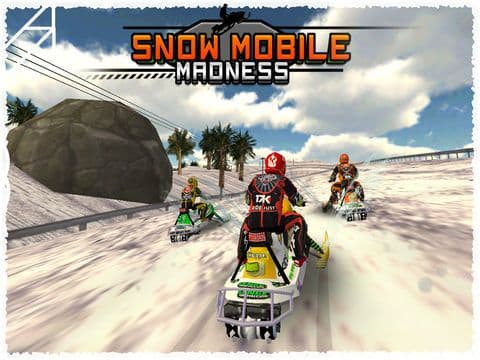 Snow Mobile Madness screenshot 4