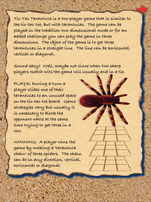 Tic-Tac-Tarantula