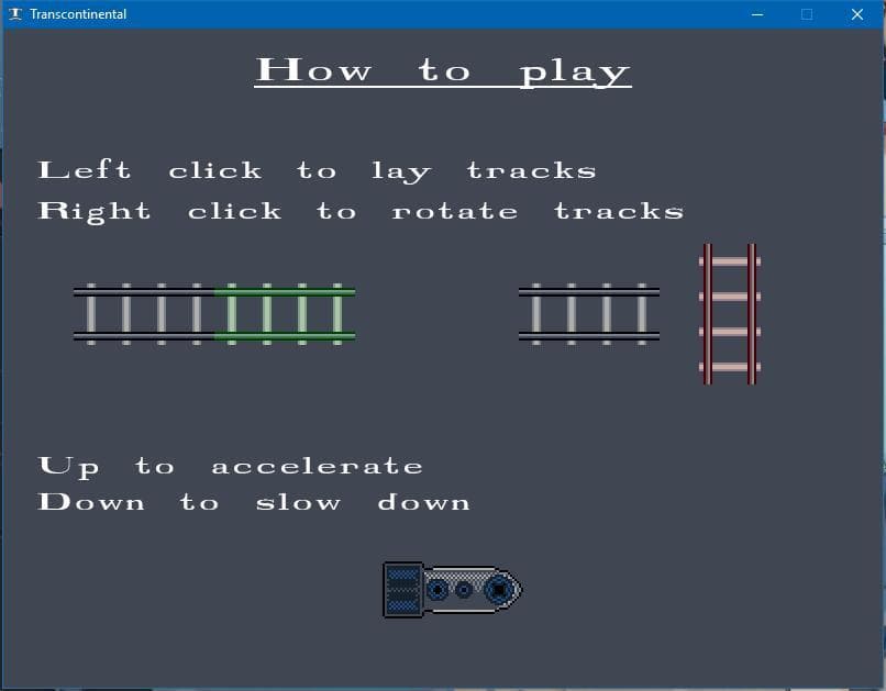 Transcontinental (itch) screenshot 4