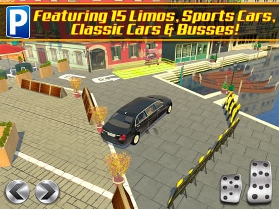 Limo Driving School a Valet Driver License Test Parking Simulator screenshot 3