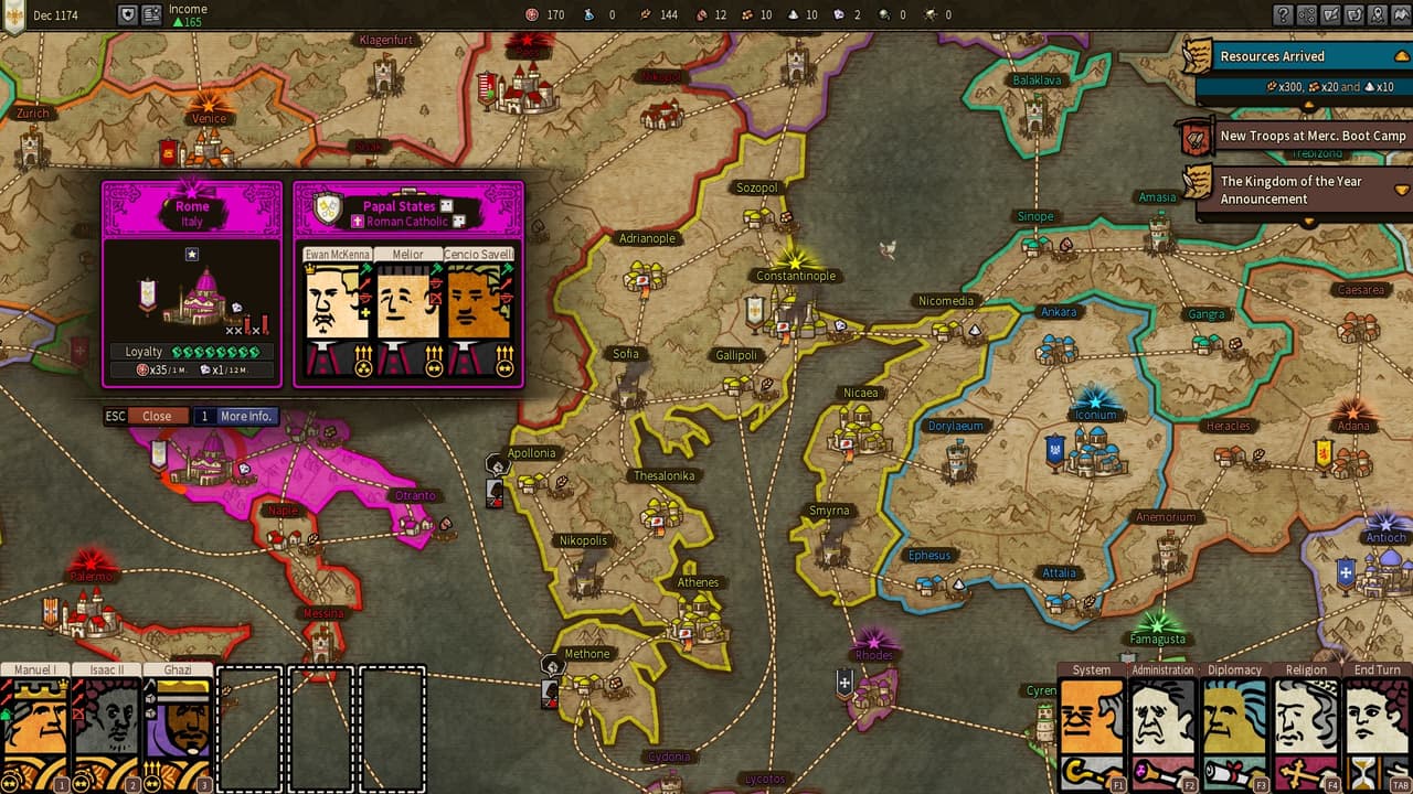Army and Strategy: The Crusades screenshot 3